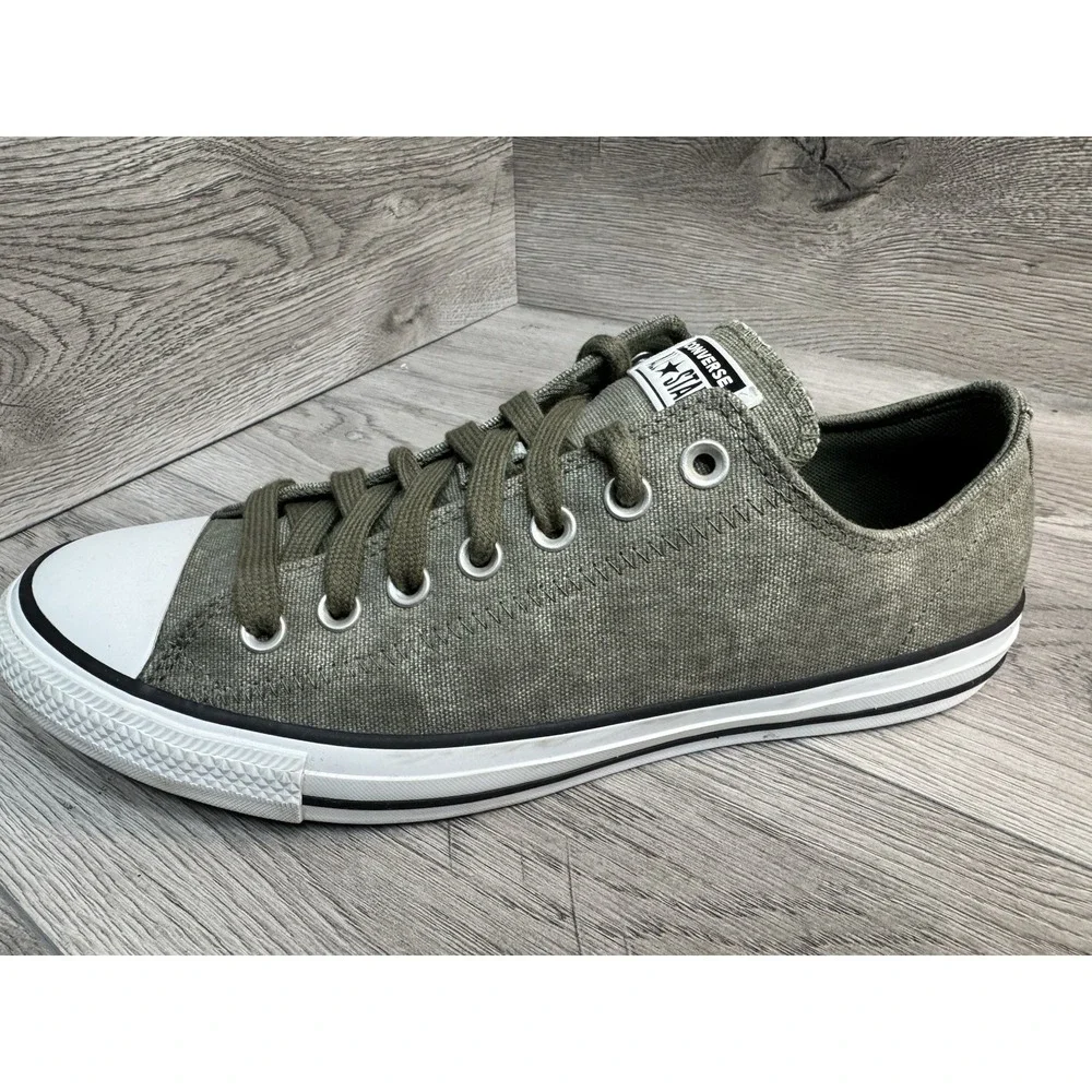 Converse  All Star Lo Olive Green 171063F Men's 10 ~ Women's 12 Sneakers